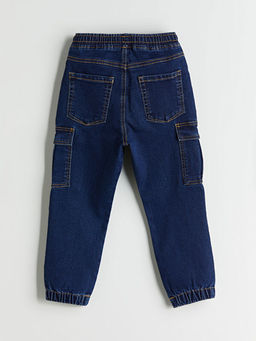 Beli Lastikli Erkek ?ocuk Jogger Jean Pantolon