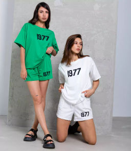 Спортивный костюм #КТ20189, зелёный - Dommod фото 2