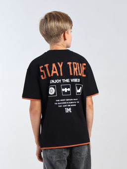 CRB wear / CWJB 63983-22-426 Футболка для мальчика,черный  фото 4