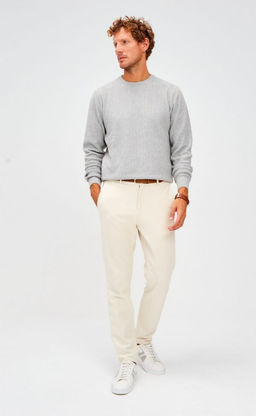 Джемпер F221-15-537 grey melange - Fine joyce фото 2