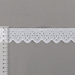 Шитье Gamma 38 мм GYEM-3801 в рулоне 9 м 0.2 м Турция белый