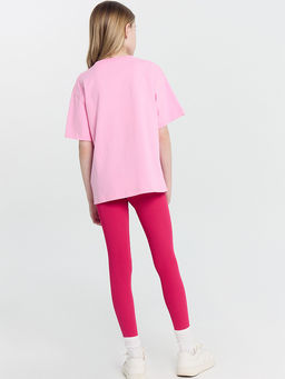 Легинсы для девочек для занятий спортом розовые - Mark formelle фото 5