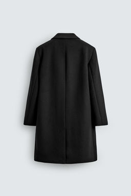 REGULAR FIT WOOL COAT - Zara фото 8