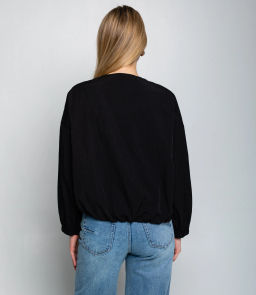 Бомбер #КТ2552, чёрный