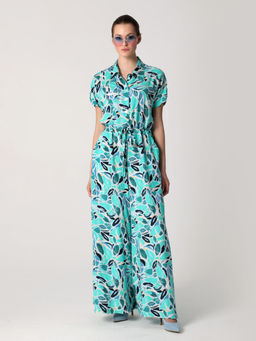 25207 Комбинезон бирюзовый