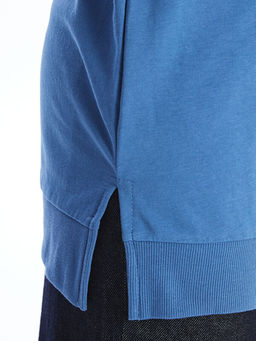 Bisiklet Yaka Kad?n Sweatshirt Tunik