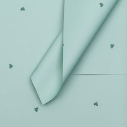 Цена за 20 шт. Пленка для цветов и букетов, 57×57 ±1 см, «Сердечки», зелёная, в листах, 65 мкм