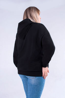 Арт. 13104 Толстовка женская 50-58 (5 шт) Цвет:черный - Калинка фото 3
