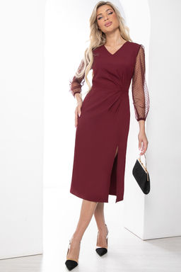 Платье Идеал красоты (бордо) П8488
