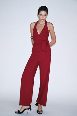 HIGH-WAIST STRAIGHT-LEG TROUSERS - Zara фото 2