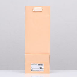 Пакет под бутылку Бежевый, 13 x 36 x 10 см - UPAK LAND фото 2