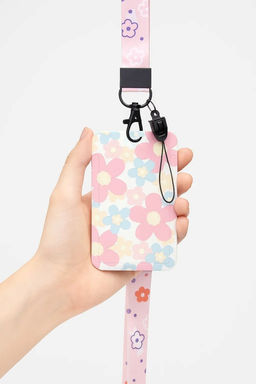 Футляр для карт на ленте "Floral tenderness"