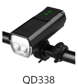 Фонарь передний COMIRON SOLAR LIGHT корпус: PC CARBON; свет: 1000lm; сигнал 130Дб, аккумулятор 4000 mAh подзарядка от солнца, Type-C. /уп20/80/