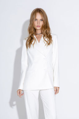 Жакет Pirs 4639 молочный  фото 3