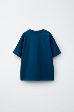 PACK TRES CAMISETAS RAYAS Y LISAS / Verde pato - Zara фото 3