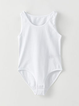 Bisiklet Yaka Basic Pamuklu K?z ?ocuk ??t??tl? Body