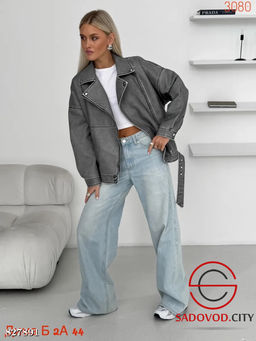 Кожаная куртка весенняя