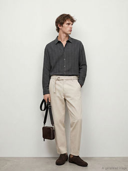 Regular Fit Ekose Erkek G?mlek