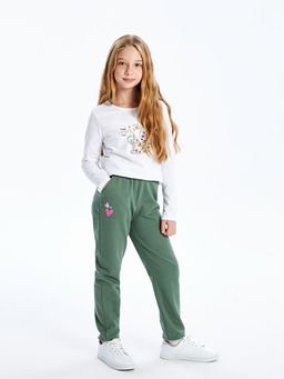 Beli Lastikli K?z ?ocuk Jogger E?ofman Alt? - Waikiki фото 4