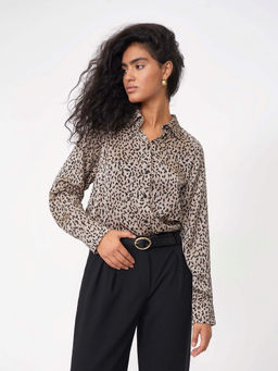 ЛУЧШАЯ ЦЕНА - Рубашка с принтом B2660/nanami - Emka фото 3