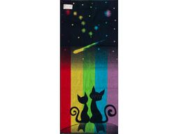 6с102.411ж1 В тишине (т.радужка) Полотенце махровое 67х150см