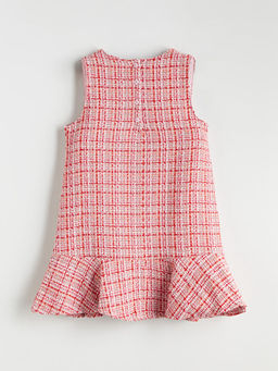 V Yaka K?z ?ocuk Elbise ve K?lotlu ?orap