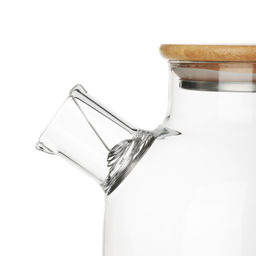 Чайник заварочный 1800мл,стекло, бамбуковая крышка тм VETTA Эко арт. 850-985