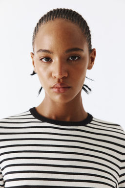 Camiseta de punto fino - H&m фото 3