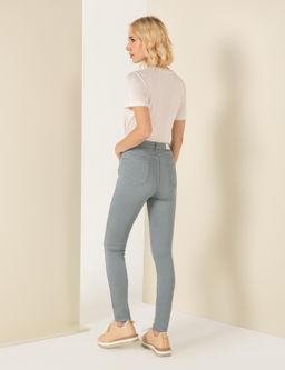 Mint Skinny Fit Kanvas Pantolon - Pierre cardin фото 4