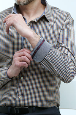 Мужская рубашка 22-56-т-02 - Nicolo angi фото 7