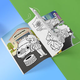 Раскраски для мальчиков набор Мои любимые машинки, 8 шт. по 12 стр. - Буква-ленд фото 7