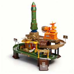 Парковка "Игровой паркинг" (свет, звук, 3 металл машины, самолет) в коробке