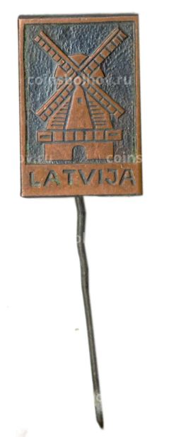 Значок Латвия