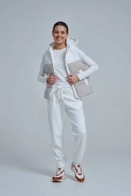 Пуховый жилет Белый - Anta sport фото 2