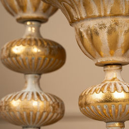 Подсвечник металл «Ярусы» для одной свечи 16×16×31 см