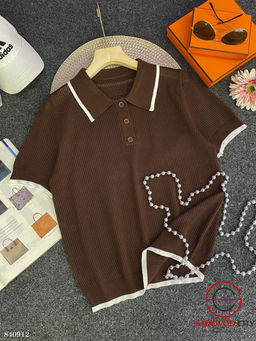 Футболка женская поло на пуговицах - Bruno фото 3