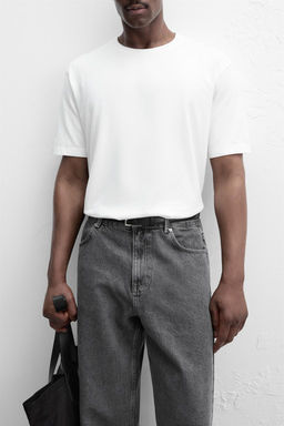 RELAXED STRAIGHT-LEG JEANS - Zara фото 5