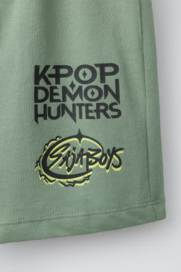 6-14 A?OS/ PIJAMA SAJA BOYS KPOP DEMON HUNTERS NETFLIX  / Verde - Zara фото 8