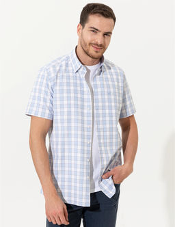 A__k Mavi Regular Fit K_sa Kollu G_mlek - Pierre cardin фото 3