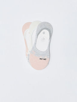 Desenli Kad?n Babet ?orap 3l?