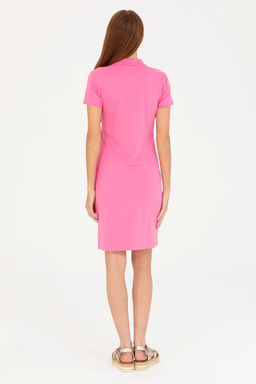 Женское розовое вязаное платье - U.s. polo assn фото 12