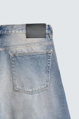 BERMUDA DENIM BAGGY FIT / Carb?n - Zara фото 10