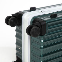 Чемодан малый 20, отдел на молнии, 2 кодовых замка, 4 колеса, крючок, цвет тёмно-зелёный - Simaland фото 8