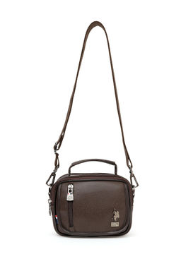 U. S. Polo Assn / Мужская коричневая сумка - U.s. polo assn фото 4