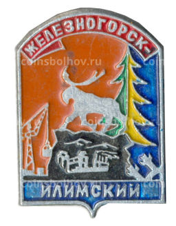Значок Железногорск Илимский