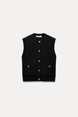 PLAIN KNIT TOP - Zara фото 4