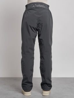 Брюки утепленные спортивные с высокой посадкой женские зимние серого цвета 7141Sr - Colannia фото 13