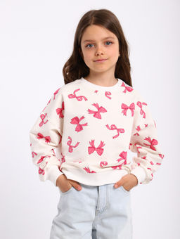 ДЖ063 Джемпер "Бант" (розовый)