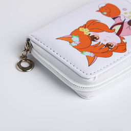 Кошелёк детский на молнии «Выбражулька», белый