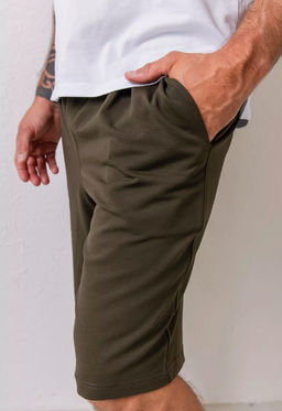 КОМПЛЕКТ шорты 2 шт (хаки 1 шт + черные 1 шт)